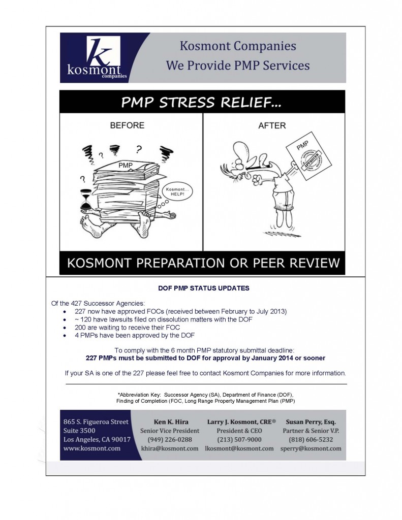 PMP Stress Relief - Bulletin 120 Days Out