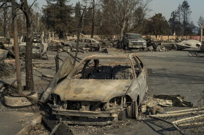 Bond Buyer Burnt Car Image