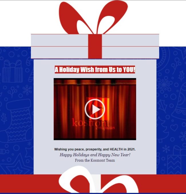 2020 Holiday Wish Graphic