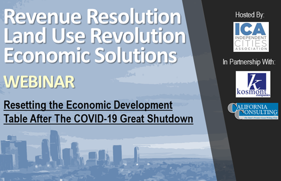 FREE ICA Webinar Resetting the Econ Dev Table after COVID-19 Image